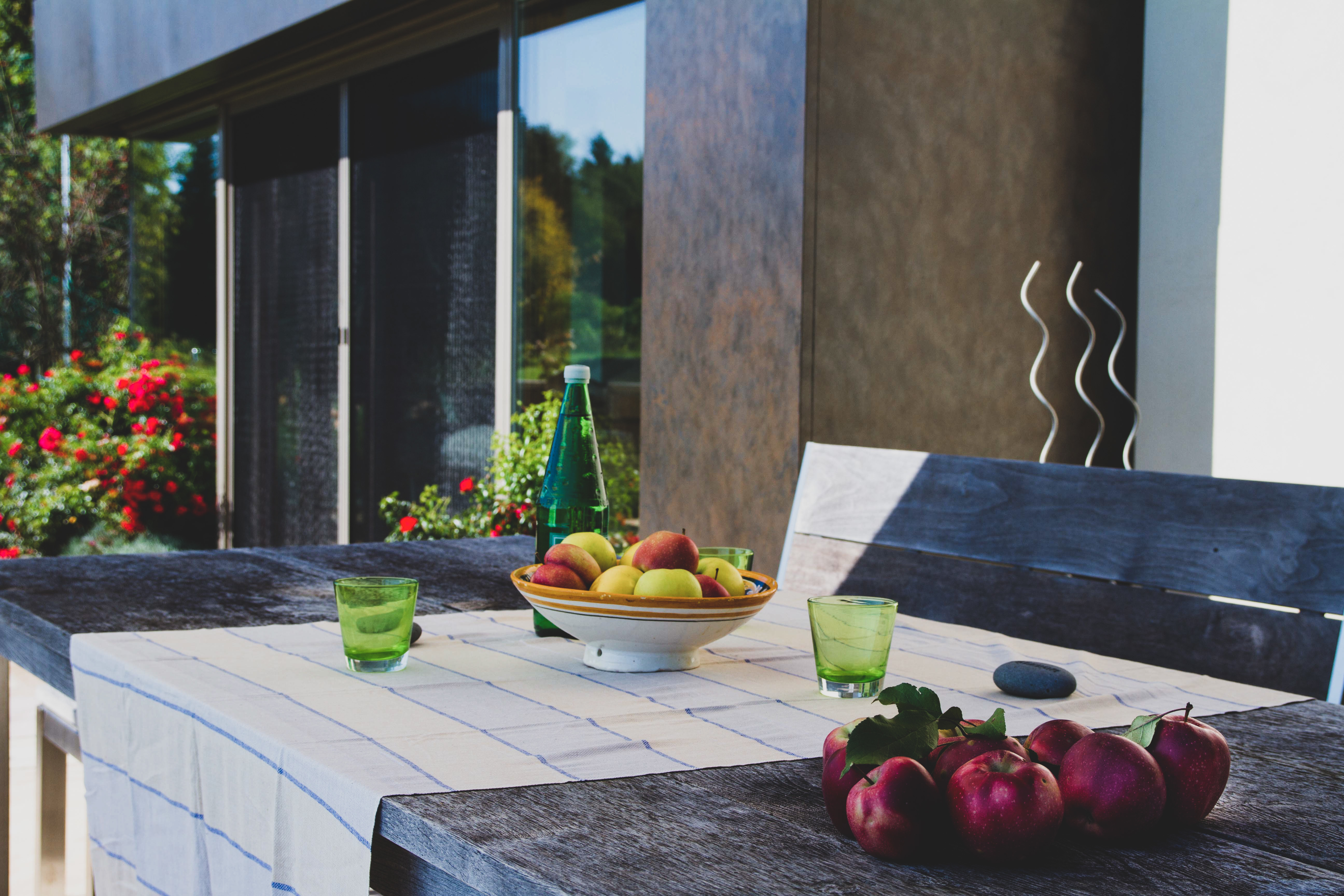 Doll Garten Und Obst Am Tisch