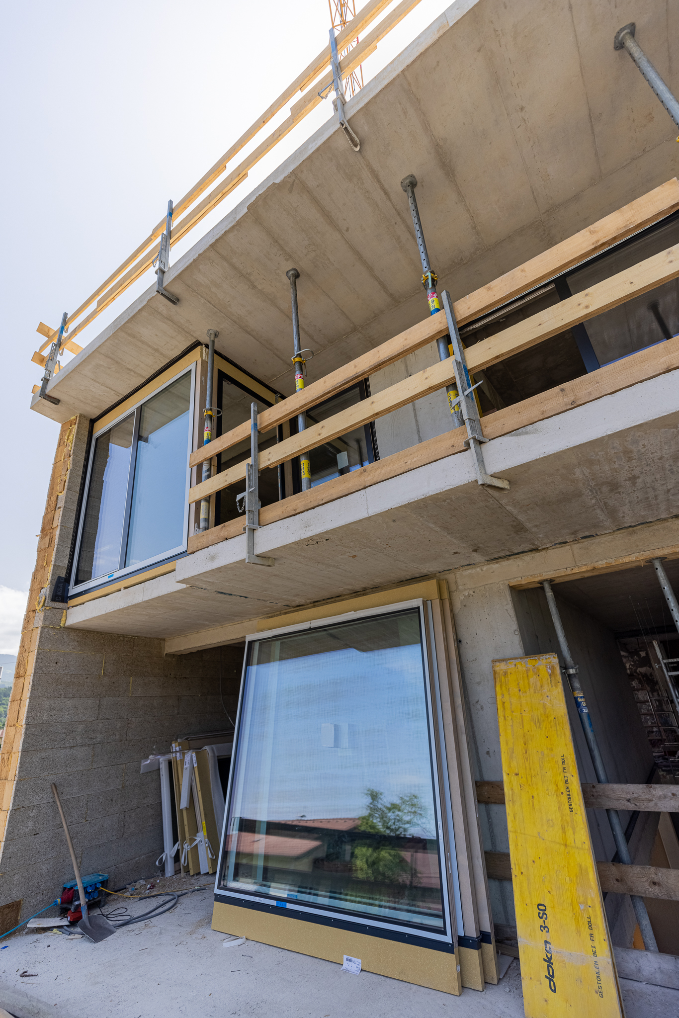 Vigaun Langwied Bauarbeiter Fassade